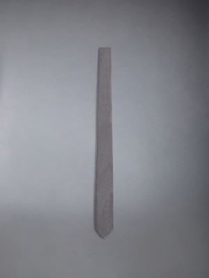 Girls's Thom Browne TWILL Ties Grey | NVD10Z43110