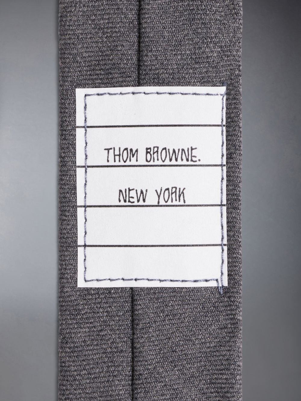 Girls's Thom Browne TWILL Ties Grey | NVD10Z43110