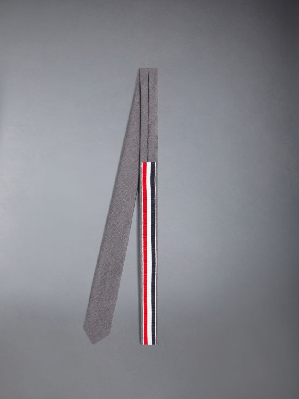 Girls's Thom Browne TWILL Ties Grey | NVD10Z43110