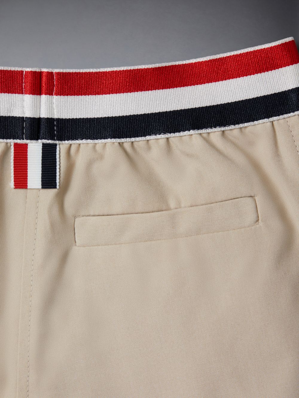 Girls's Thom Browne Typewriter Rugby Shorts Brown | KUF05U43551
