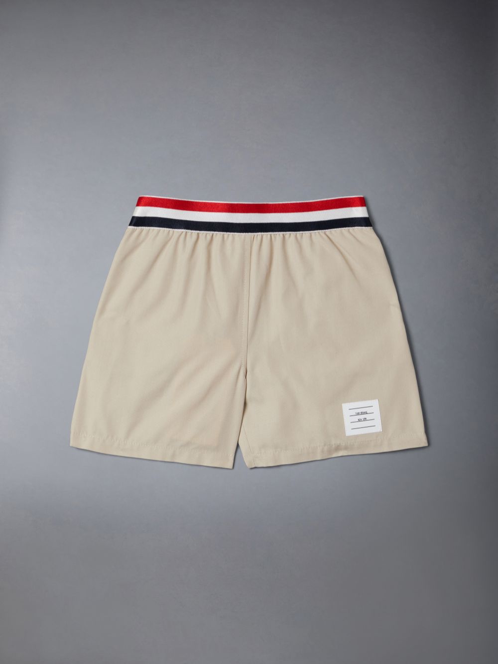 Girls\'s Thom Browne Typewriter Rugby Shorts Brown | KUF05U43551