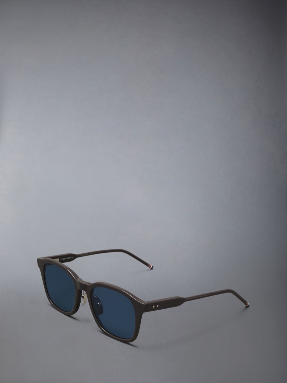 Men Thom Browne Acetate Rectangular Sunglasses Grey | YUG87F43539