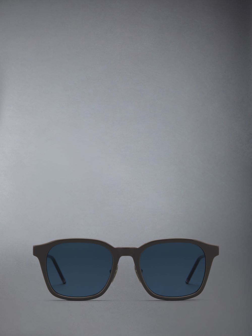 Men Thom Browne Acetate Rectangular Sunglasses Grey | YUG87F43539