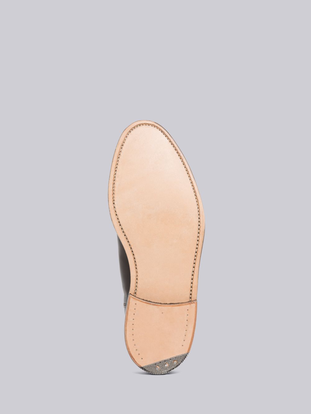 Men Thom Browne Box Calf Classic Wingtip Boots Brown | BGH34C74920