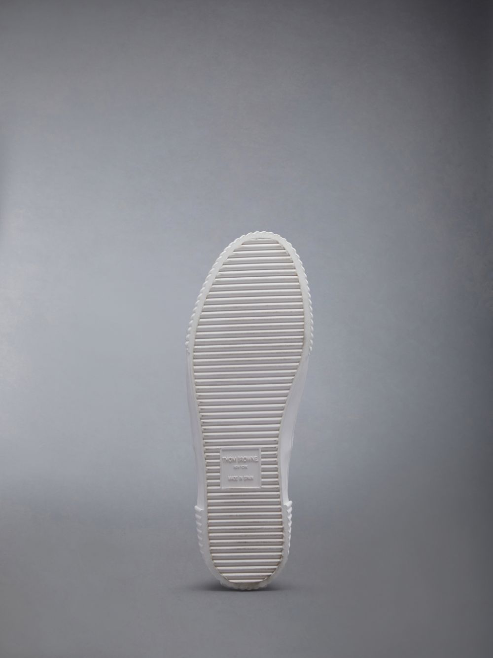 Men Thom Browne Canvas Heritage Sneakers White | PEZ59T29441