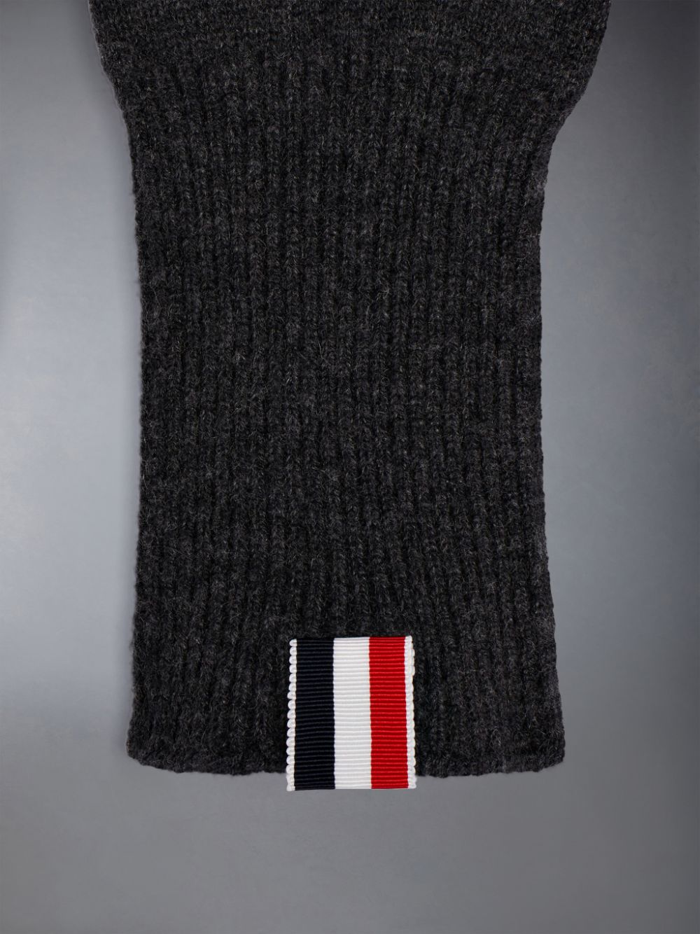 Women Thom Browne 4-Bar Cashmere Gloves Grey | TNY42F26421