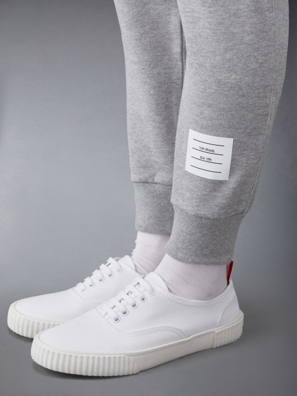 Women Thom Browne Classic Loopback 4-Bar Sweatpants Grey | GWX11L09965