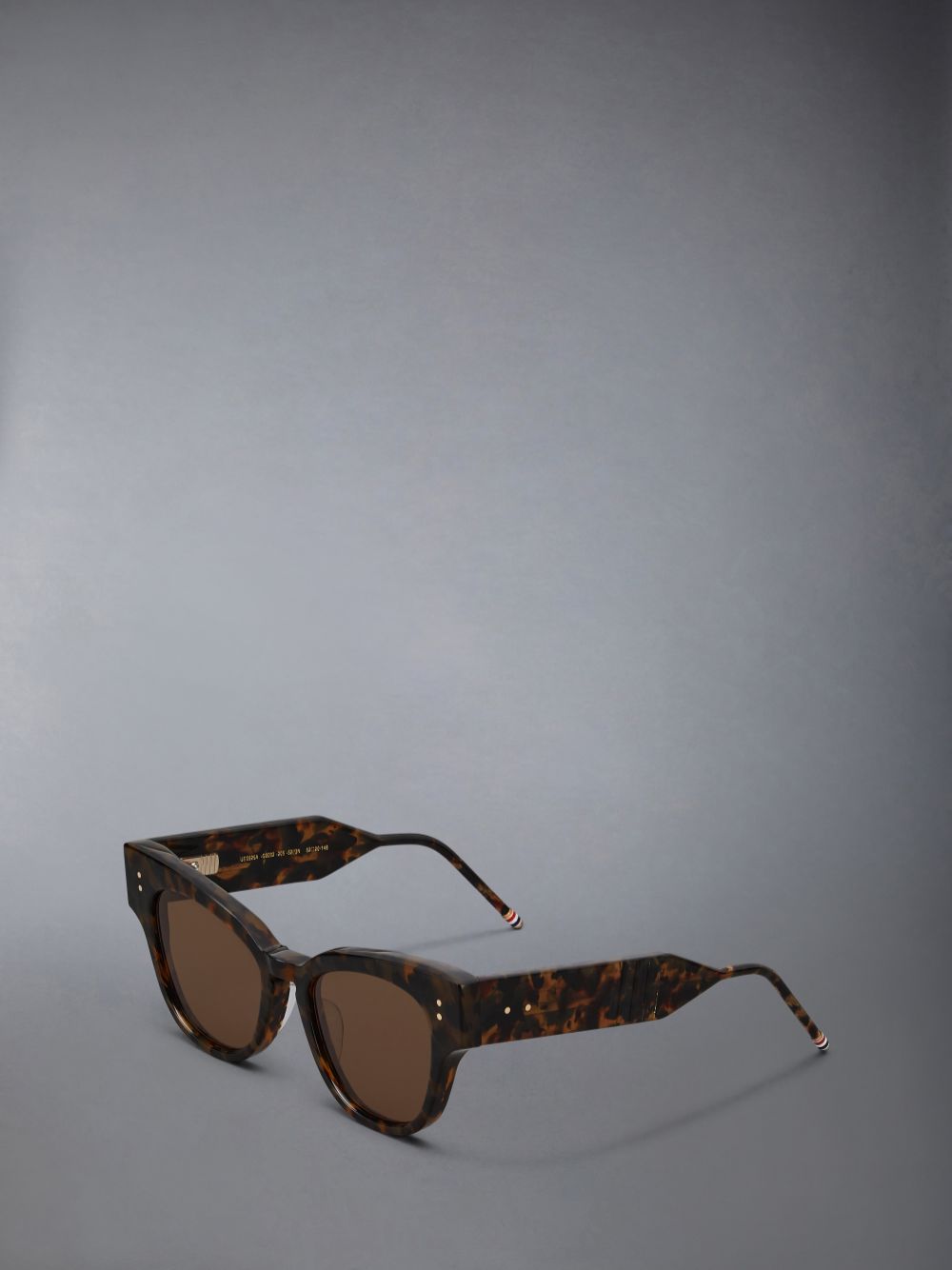 Women Thom Browne Tokyo Tortoise Acetate Cateye Sunglasses Brown | PDE54T29350