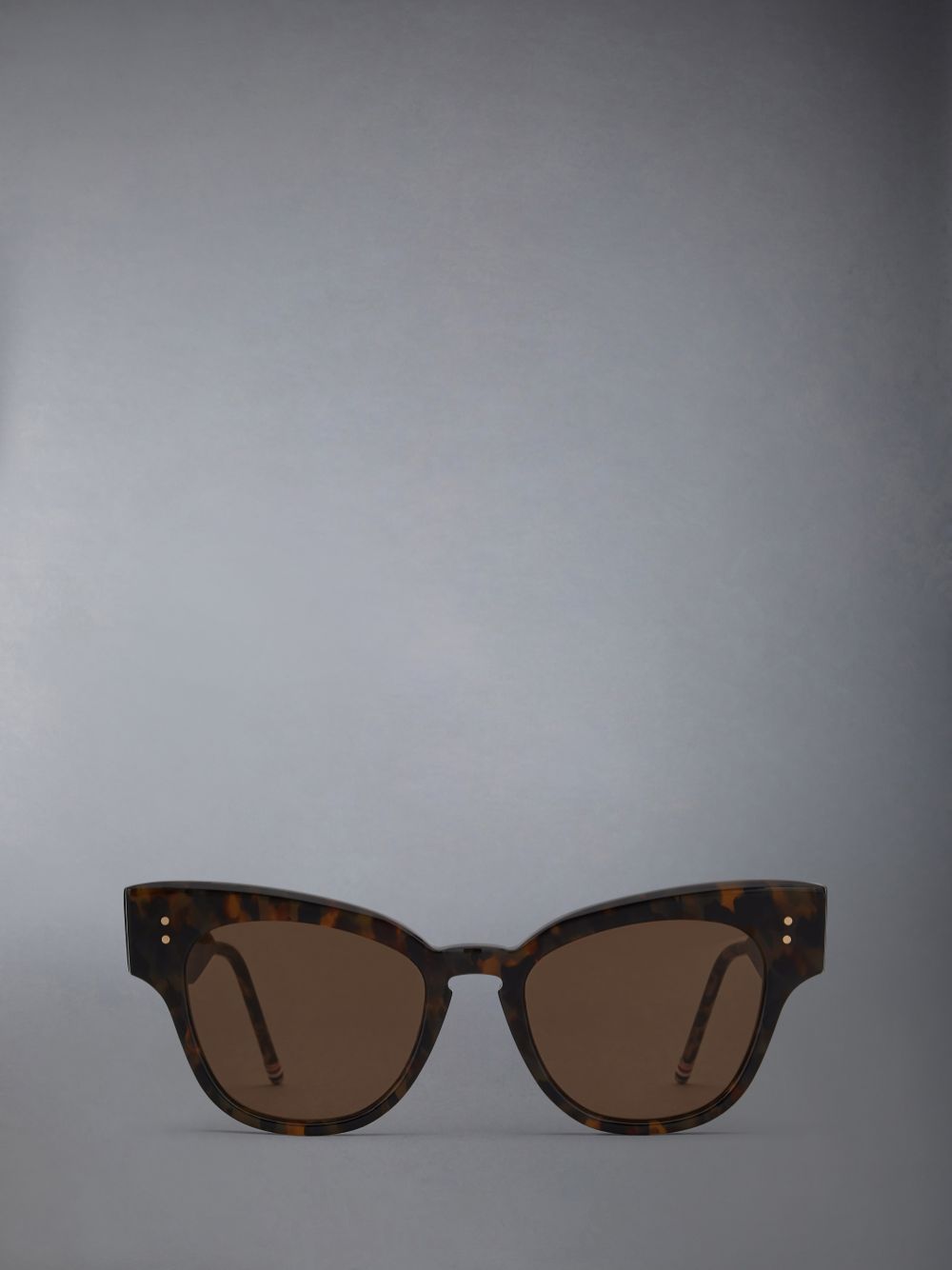 Women Thom Browne Tokyo Tortoise Acetate Cateye Sunglasses Brown | PDE54T29350