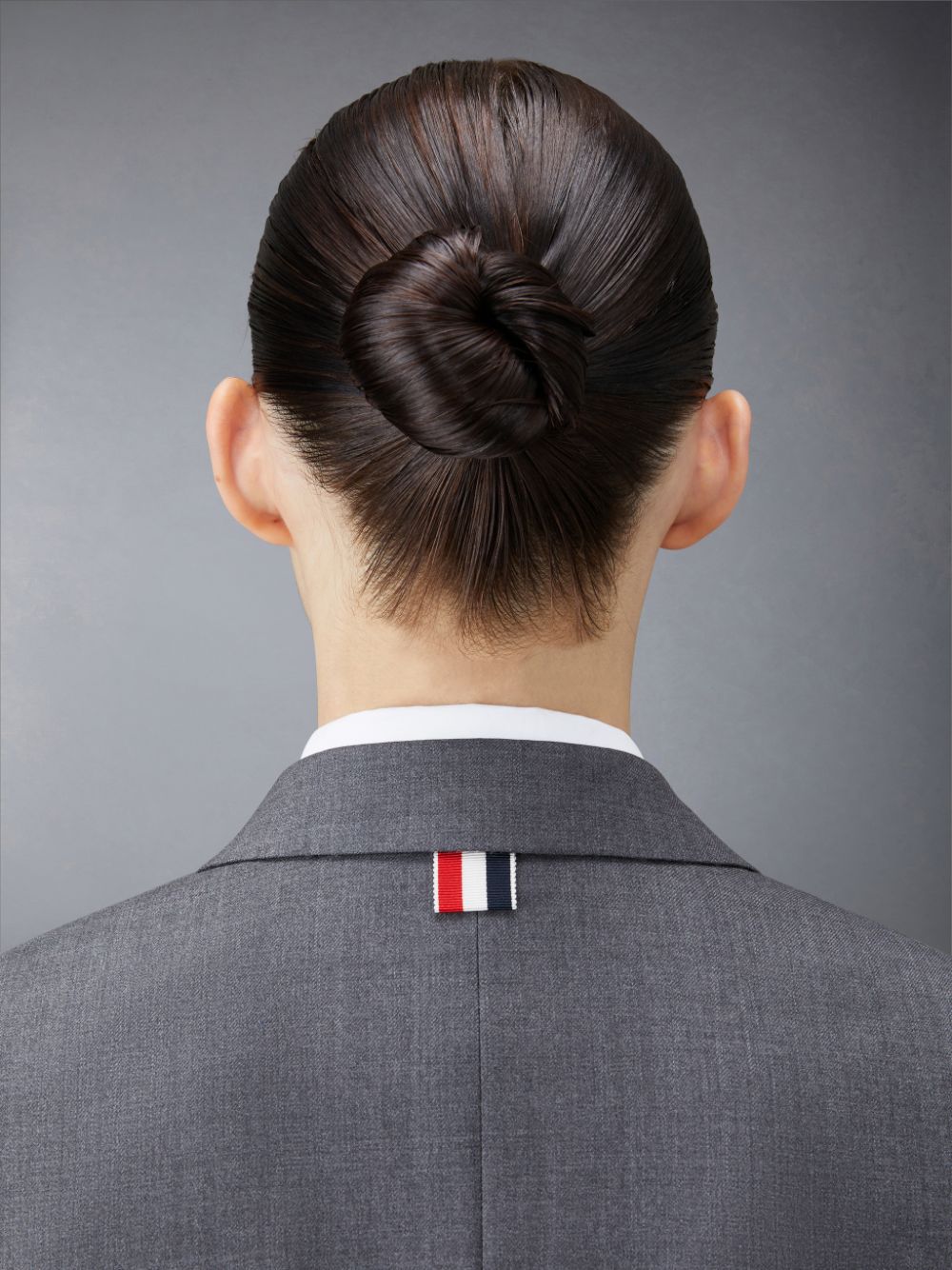 Women Thom Browne Twill Classic Sport Coats Grey | EXJ89N92791