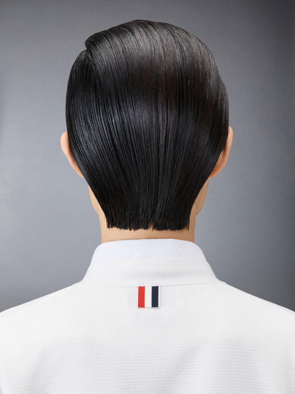 Women Thom Browne Wool 4-Bar V-Neck Cardigan White | LNF72D88314